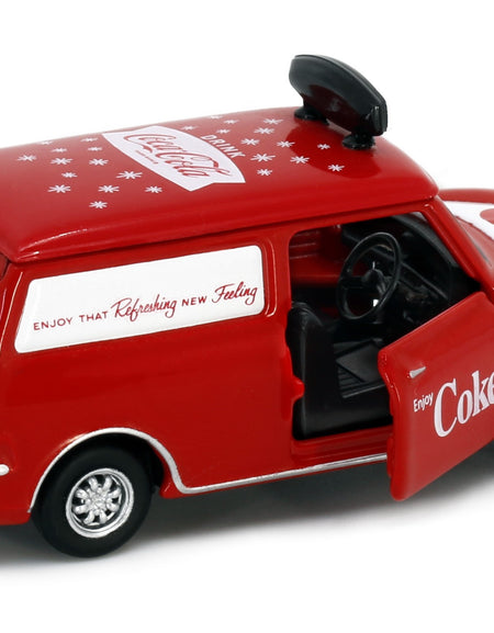Tiny City Die-cast Model Car - Morris Mini Coca-Cola
