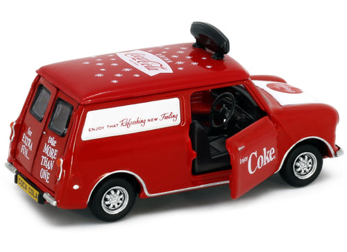 Load image into Gallery viewer, Tiny City Die-cast Model Car - Morris Mini Coca-Cola

