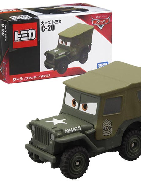 Takara Tomy Disney Tomica - PIXAR CARS C-20 Sarge Diecast car