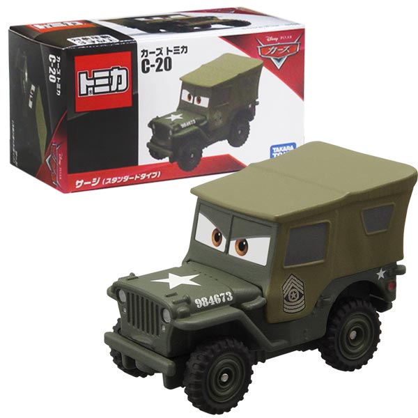 Takara Tomy Disney Tomica - PIXAR CARS C-20 Sarge Diecast car