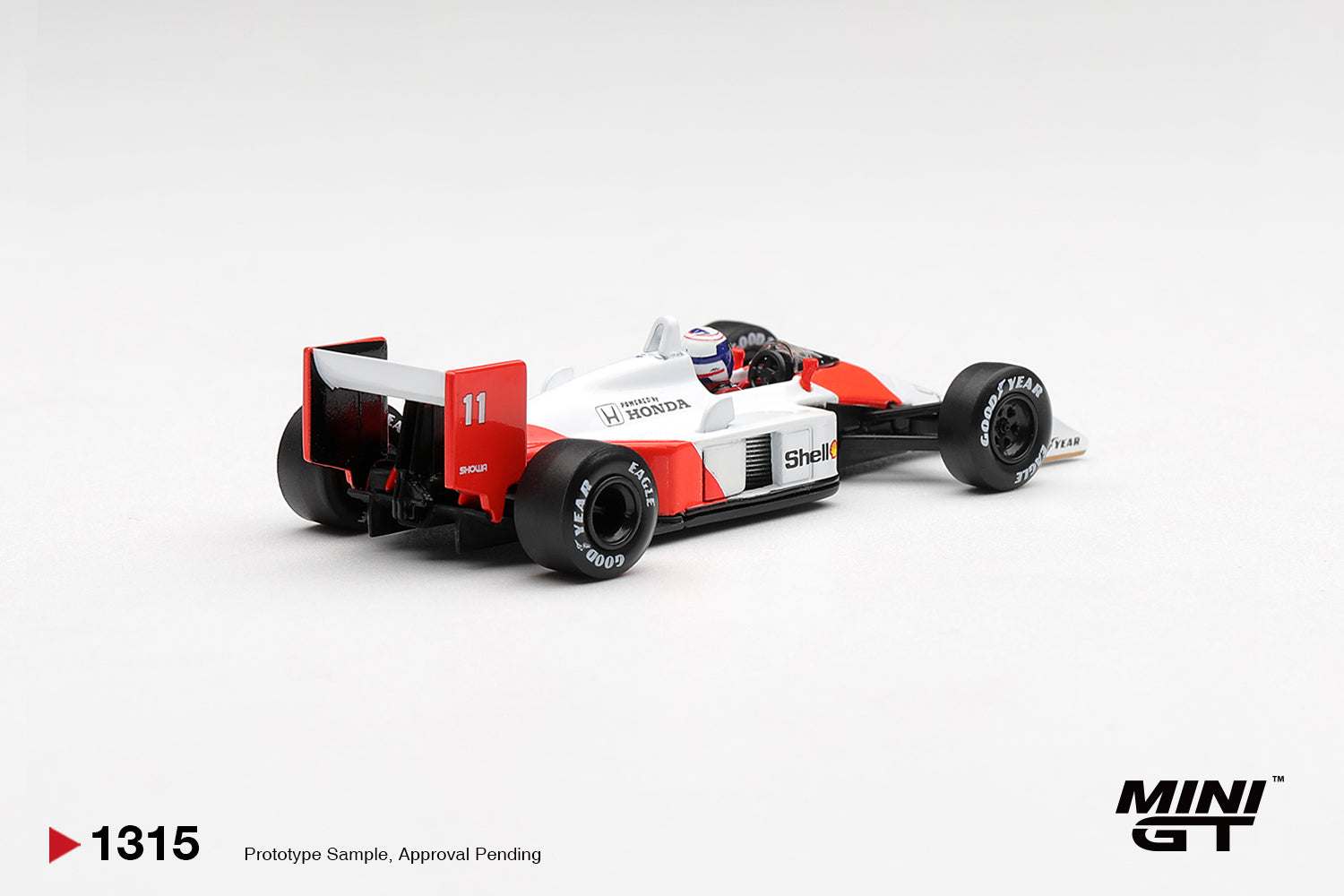 (Pre-order) Mini GT #1315 McLaren MP4/4 #11 Alain Prost 1988 Canadian Grand Prix