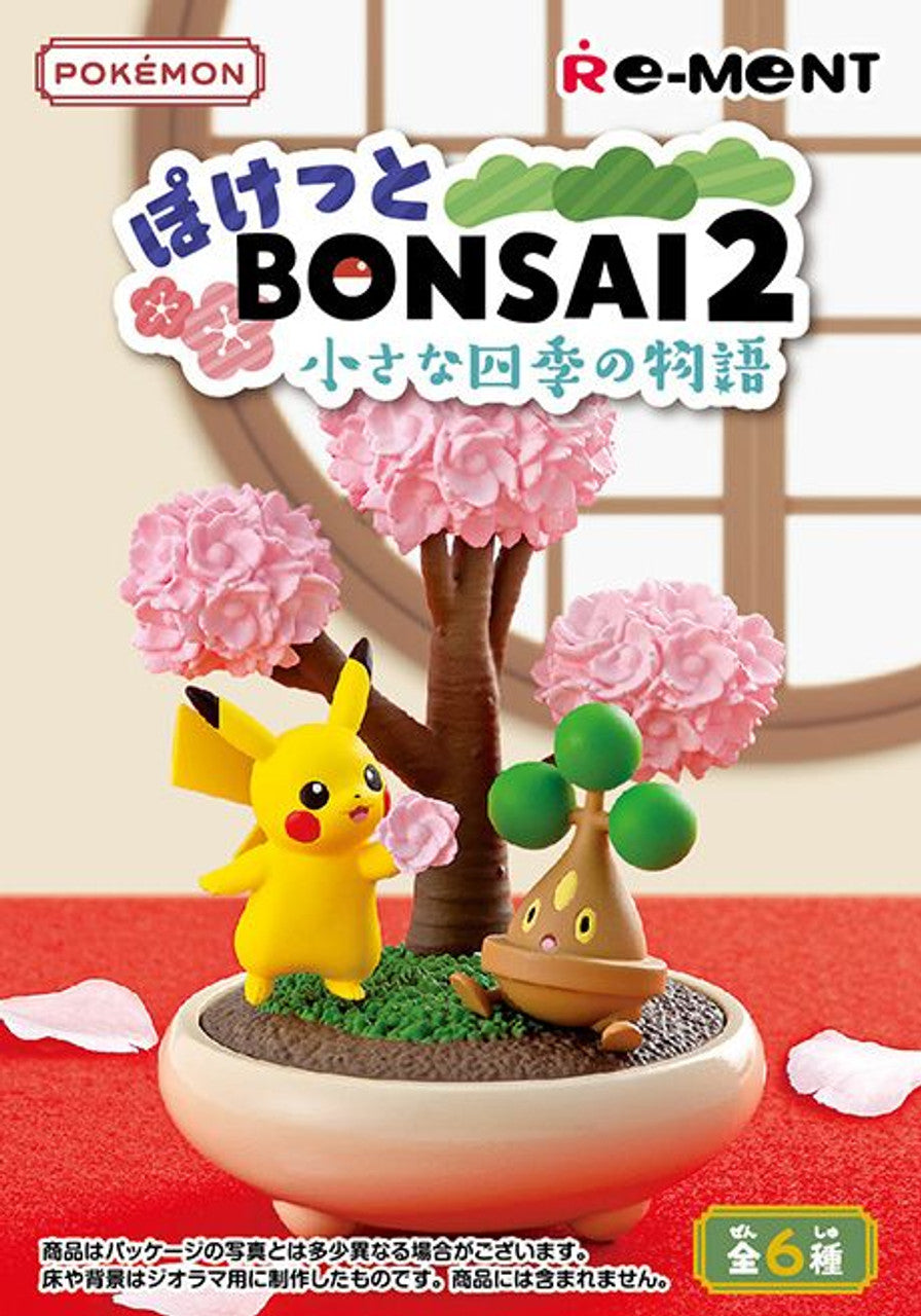 RE-MENT Pokemon Pocket Bonsai2 Little Stories in 4 seasons (full set of 6pcs)