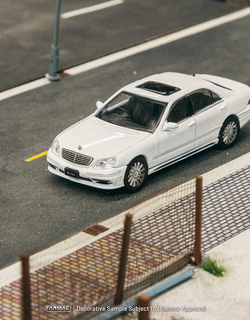 Load image into Gallery viewer, Tarmac Works 1/64 Mercedes-Benz S-Class Wald Alabaster White Car
