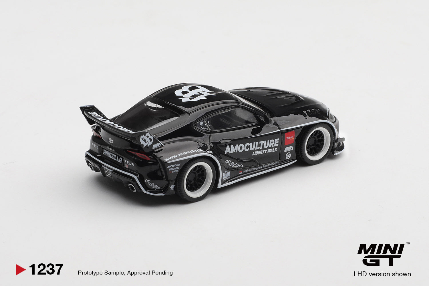 (Pre-order) Mini GT #1237 Toyota GR Supra LB WORKS AMOCULTURE Diecast Model Car