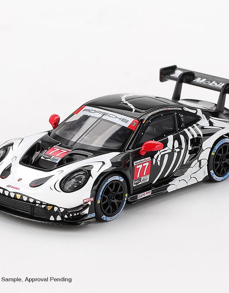 (Pre-order) MINI GT #1143 Porsche 911 GT3 R 77 AO Racing 2025 IMSA Petit Le Mans
