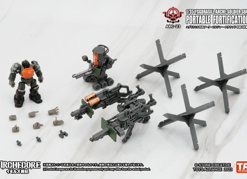 Load image into Gallery viewer, TA ARCHECORE ARC-23 YGGDRASILL ARCHE-SOLDIER SQUAD Portable Fortifications
