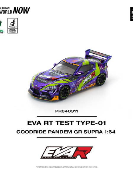 POP RACE 1/64 eva rt test type-01 goodride pandem gr supra