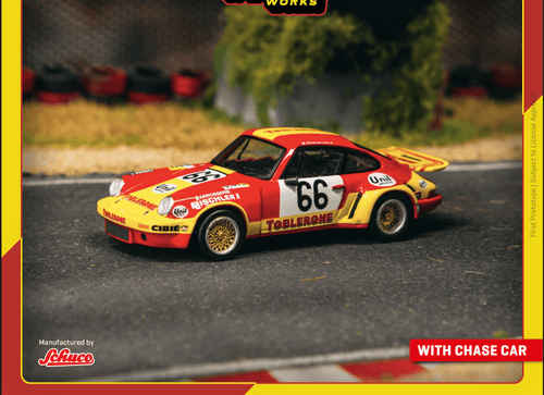 Load image into Gallery viewer, (Pre-order)Tarmac Works 1:64 Porsche 911 Carrera RSR 3.0 24h Le Mans 1974 #66

