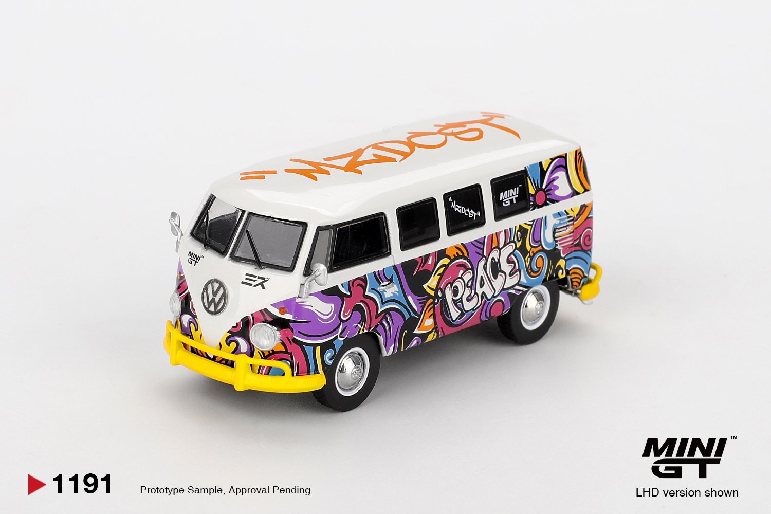 (Pre-order) MINI GT #1191 Volkswagen T1 Microbus Mizu Design LHD Diecast Model
