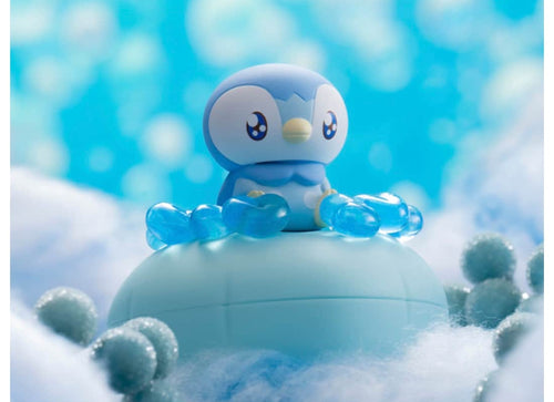 Load image into Gallery viewer, Takara Tomy Pokemon PokePeace Doll Full of Hearts Piplup Mini Figure
