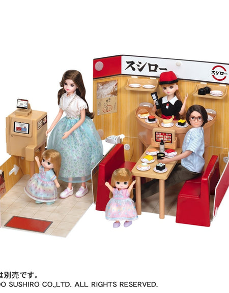 Takara Tomy Licca Chan Accessory LF-12 Pop Shop Sushiro (NO DOLL)