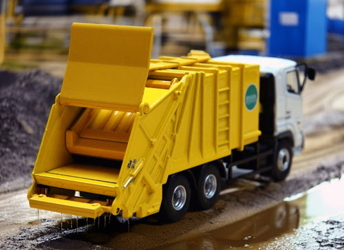 Load image into Gallery viewer, Tiny City 155 Die-cast 1/76 odel Car - HINO 700 Refuse Truck Model Car
