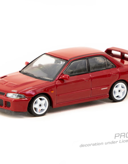 Tarmac Works 1/64 Mitsubishi Lancer GSR Evolution II Red Model Car