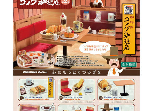 Load image into Gallery viewer, Re-Ment I Love You More!! Komeda's Coffee Vol. 2 (Complete Set of 6)
