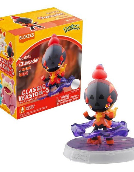 Blokees Pokemon Classic Version-S Charcadet Buildable Action Figure Model Kit