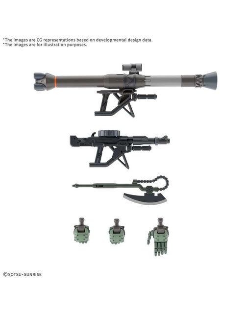 Load image into Gallery viewer, Bandai High Grade HG 1/144 Mobile Suit Gundam MS-06 Zaku Model Kits
