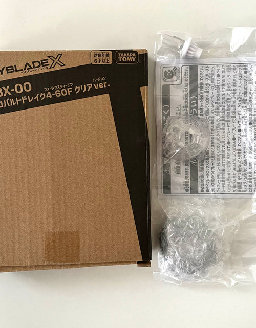 Load image into Gallery viewer, Beyblade X BXG-23 BX-00 Booster Cobalt Drake 4-60F Clear Edition
