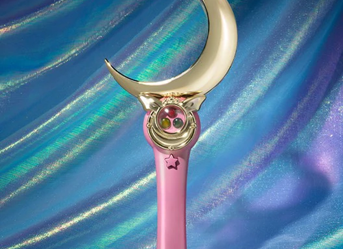 Load image into Gallery viewer, Bandai Proplica Moon Stick - Brilliant Color Edition (Sailor Moon)
