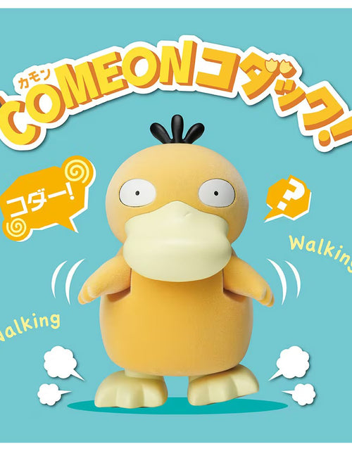 Load image into Gallery viewer, Takara Tomy Pokemon Come On Psyduck Walking and Reaction Figure Toy
