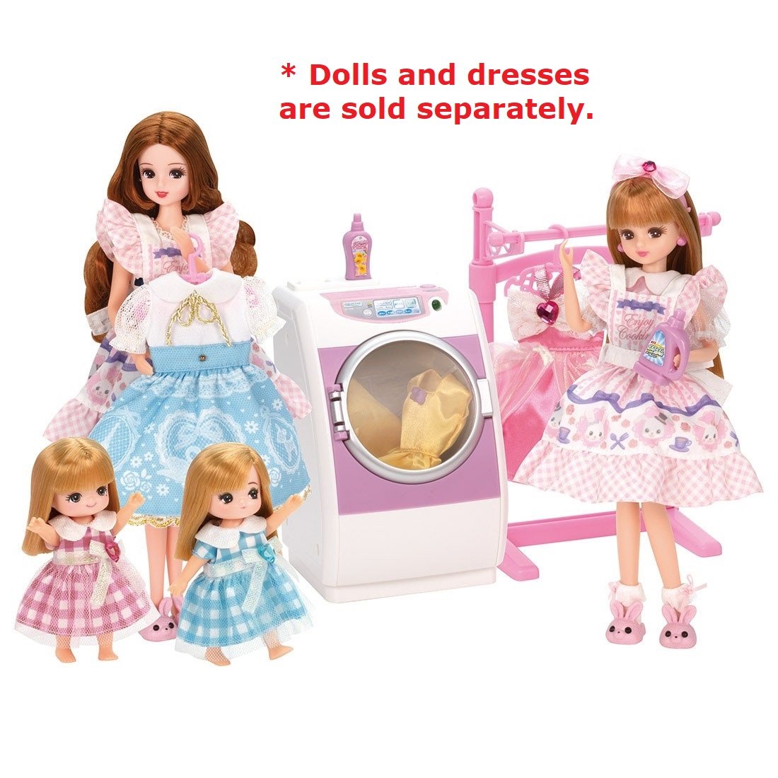 Takara Tomy Licca Doll Accessory - LF-02 Washing Machine