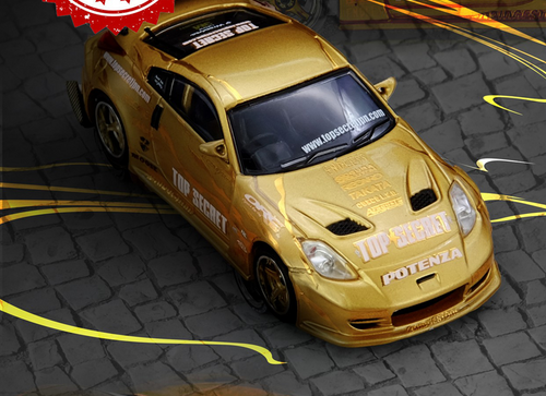 Load image into Gallery viewer, (Pre-order) INNO64 1/64 TOP SECRET THAILAND 350Z Diecast Model Car
