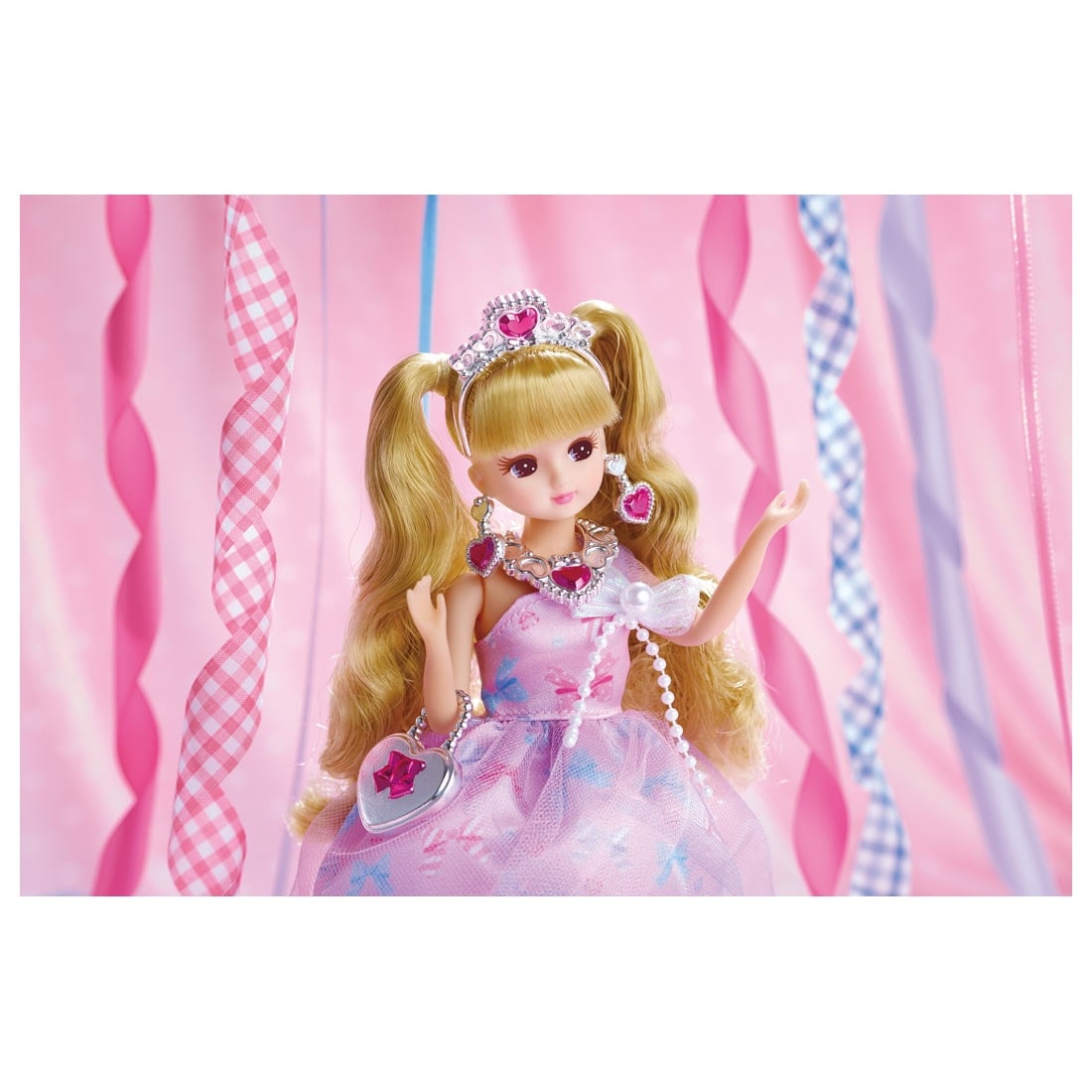 Takara Tomy Licca Chan -  Licca LD-04 Prism Ribbon Princess Doll Toy