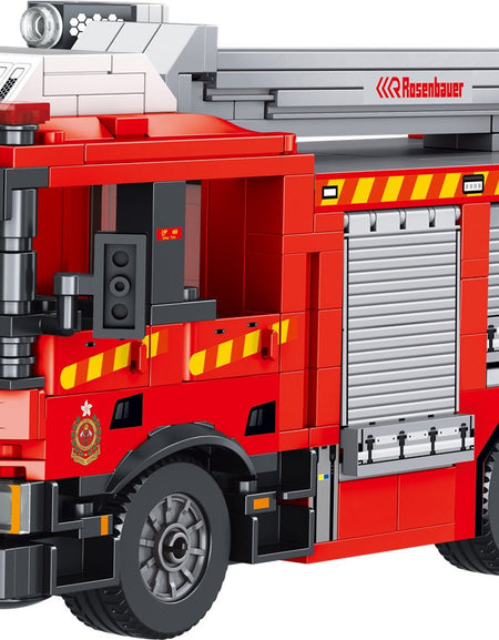 Royal Toys City Story RT71 Hong Kong Fire Pump Vehicle Fire Engine Block 525pc