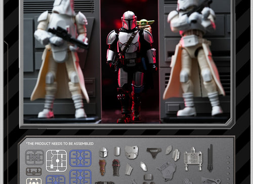 Load image into Gallery viewer, Blokees Star Wars The Mandalorian and Grogu CC LITE Series 01 (Full Set of 9)
