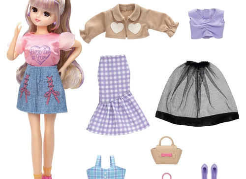 Load image into Gallery viewer, Takara Tomy Licca Licca-Chan LD-03 Licca 1week Coordination Gift Set
