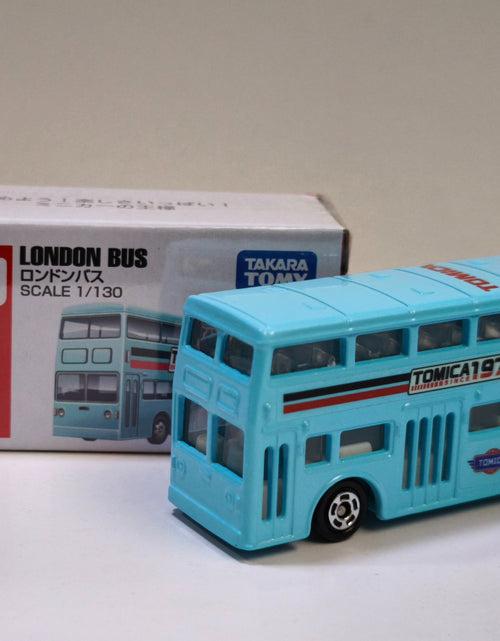 Load image into Gallery viewer, Takara Tomy Tomica 1/130 Diecast model car No.90 London Bus TOMICA 1970
