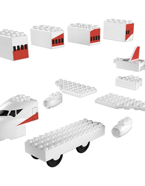 Load image into Gallery viewer, Takara Tomy Tomica Plarail Blocks Airplane set
