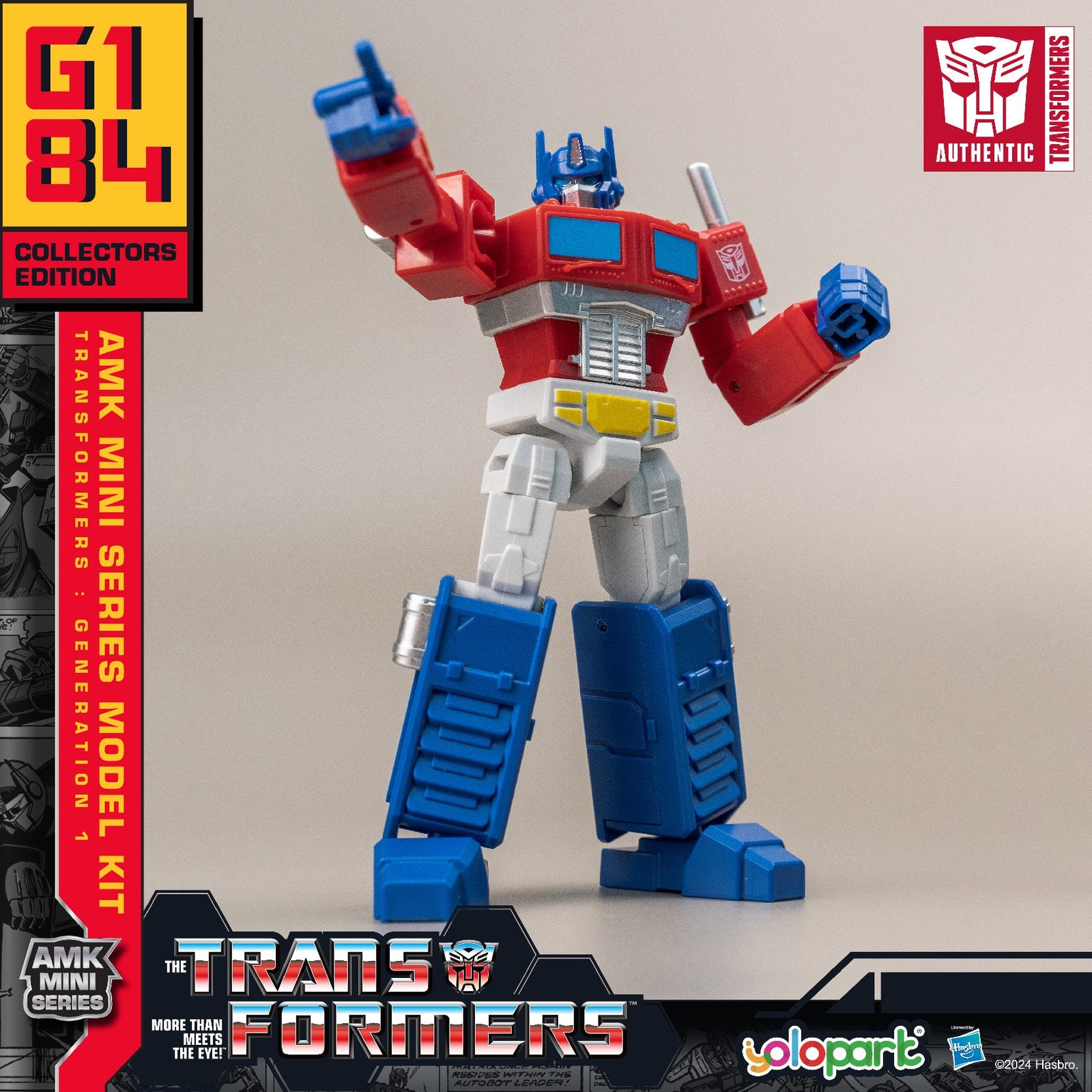 Yolopark Generation One AMK MINI Series Model Kit - Optimus Prime transformers