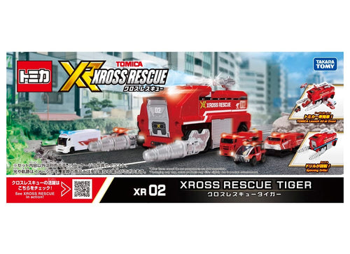 Load image into Gallery viewer, Takara Tomy Tomica World Tomica Xross Rescue XR02 Xross Rescue Tiger
