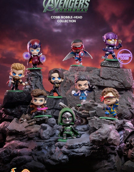 Hot Toys Marvel Avengers Doomsday Cosbi Bobble-Head Collection (Full set of 8)