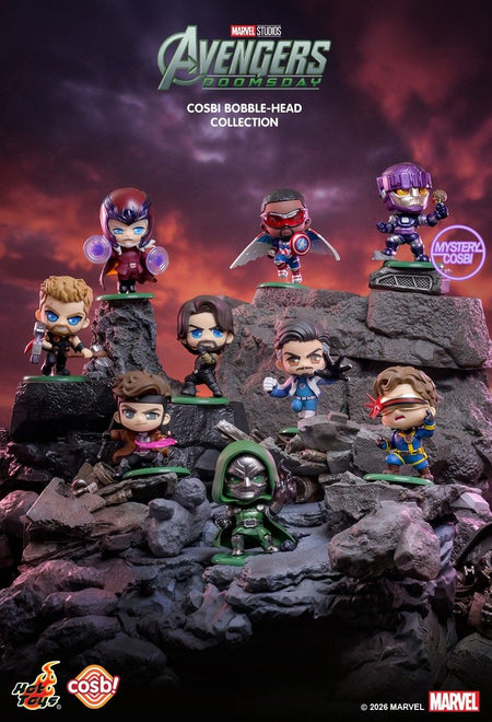 Hot Toys Marvel Avengers Doomsday Cosbi Bobble-Head Collection (Full set of 8)