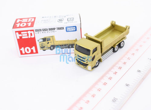Load image into Gallery viewer, Takara Tomy Tomica #101 Isuzu Giga Dump Truck 8CM Diecast Toy Car Japan
