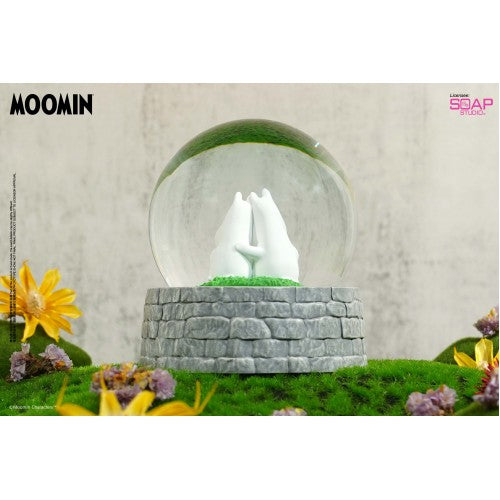 Soap Studio Moomin Family Moomin & Snorkmaiden Couple Water Crystal Ball