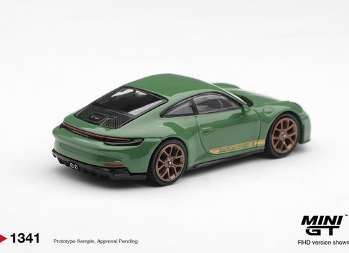 Load image into Gallery viewer, (Pre-order) Mini GT #1341 Porsche 911 (992) GT3 Touring Auratium Green RHD
