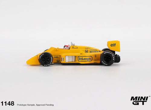 Load image into Gallery viewer, (Pre-order) MINI GT #1148 Lotus 99T #11 Satoru Nakajima  1987 Monaco Grand Prix
