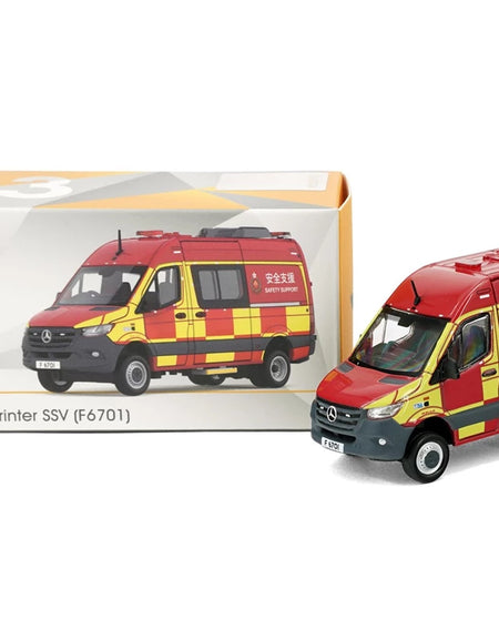 Tiny City Die-cast 1/76 MERCEDES-BENZ Sprinter SSV (F6701) Model Car