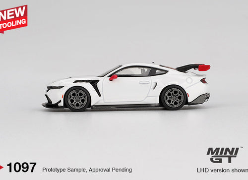 Load image into Gallery viewer, (Pre-order) MINI GT 1/64 #1097 Ford Mustang GTD Spirit of America Model Car
