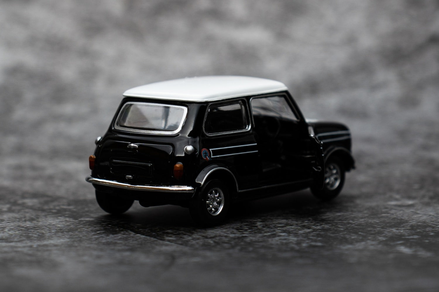 Tiny City Die-cast Model Car - 1/50 Mini Cooper Black (115)