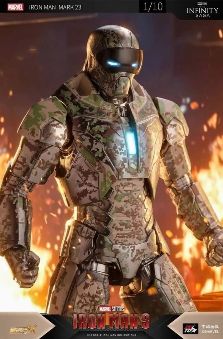ZD Toys Marvel Avengers 1/10 Iron Man MK23 Action Figure