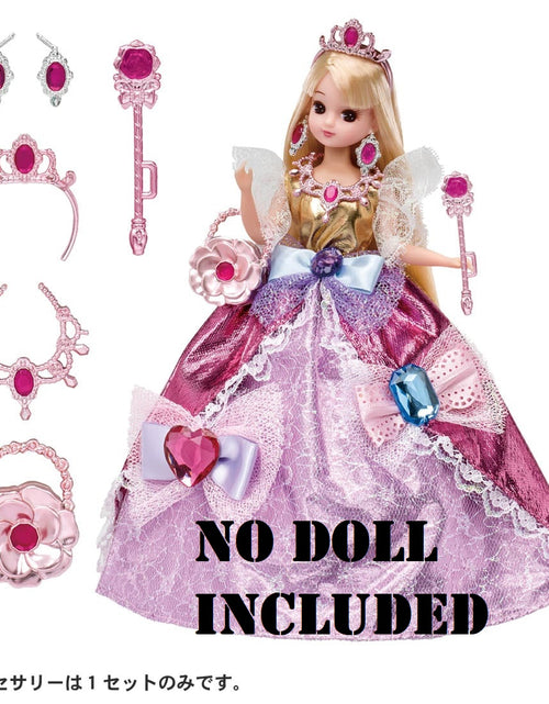 Load image into Gallery viewer, Takara Tomy Licca Fantasy Princess Magical Jewellery Dress (NOT INCLUDE DOLL)
