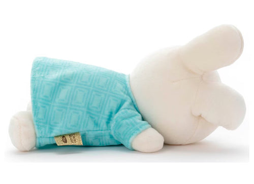 Load image into Gallery viewer, Takara Tomy Arts Miffy Plush Bruna Cacao Bruna Sleeping San Dan Mint Size S
