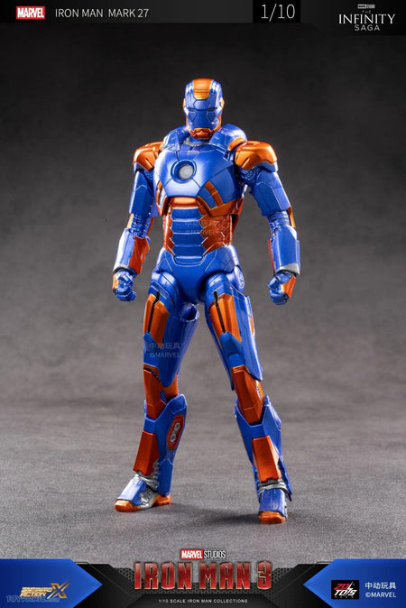 ZD Toys Marvel Avengers 1/10 Iron Man MK27 Action Figure