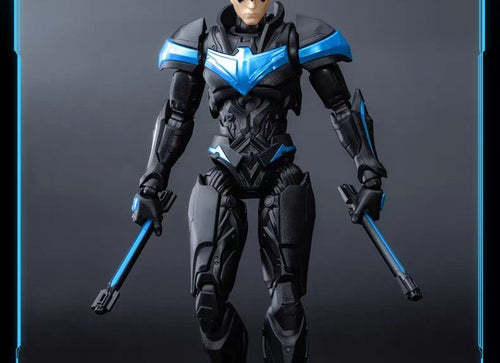 Load image into Gallery viewer, Blokees DC Champion class 03 Nightwing 1:12 Model Kit Figure 15cm

