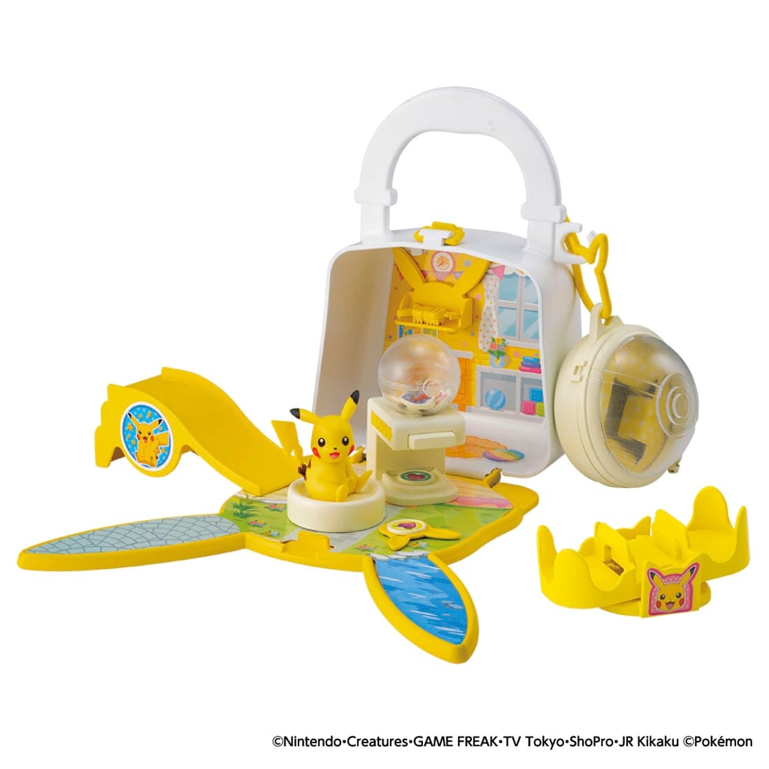 Takara Tomy Pokemon MonColle Nakayoshi Room Roomie Bag Pikachu with 1 figure