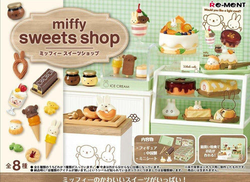Load image into Gallery viewer, Re-ment Miffy Sweets Shop Complete BOX 8pcs Set
