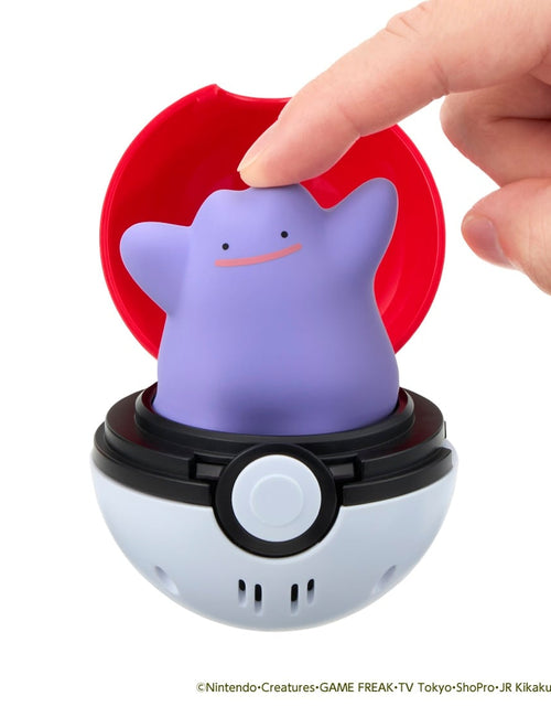 Load image into Gallery viewer, Takara Tomy Pokemon Pocket Monsters Pyokopuni Ditto Figure
